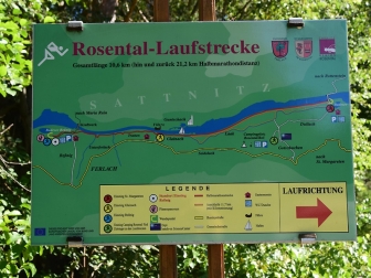 Laufstrecke Rosental