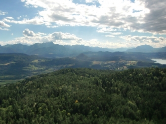 Blick Richtung Julische Alpen.