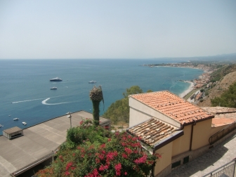 Blick aus dem Hotel-Zimmer