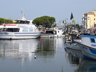Hafen von Caorle