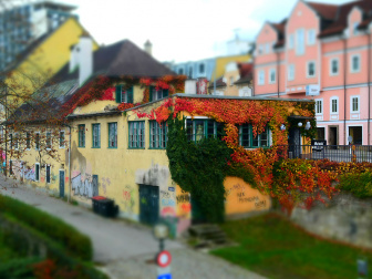 Spaziergang am Lendkanal