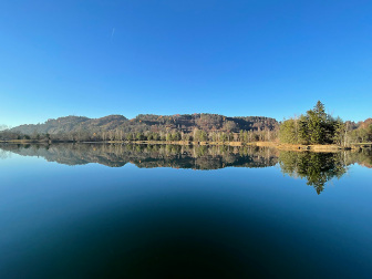Spaziergang beim Badesee Ferlach