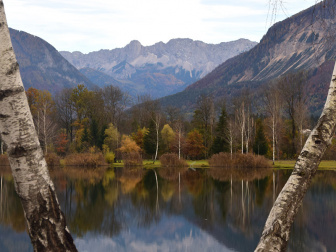 Spaziergang beim Badesee Ferlach
