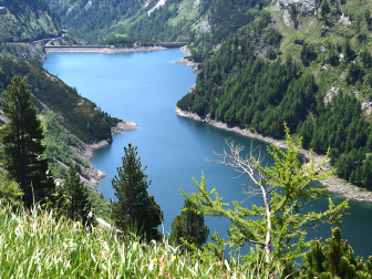 Ausblick auf den Galgenbichlspeicher