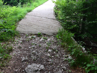 Steiler Weg